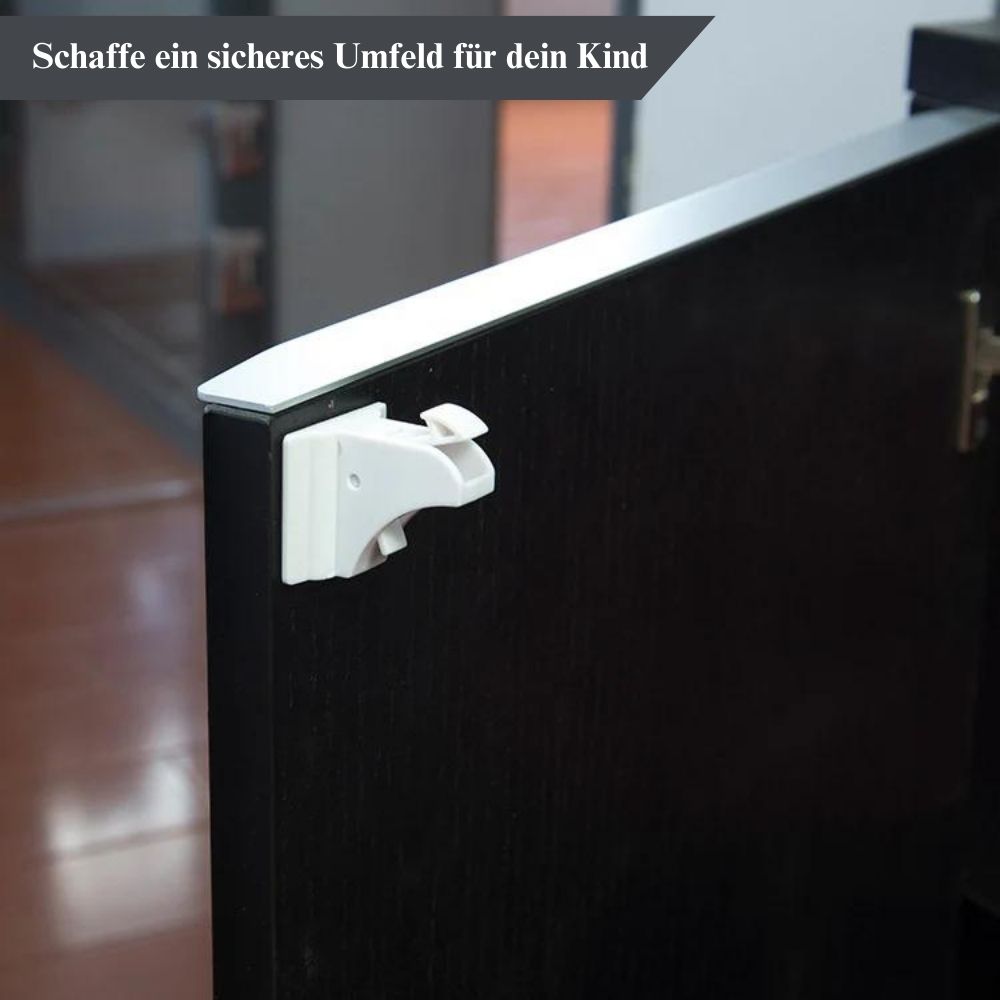 Magnetic child safety lock