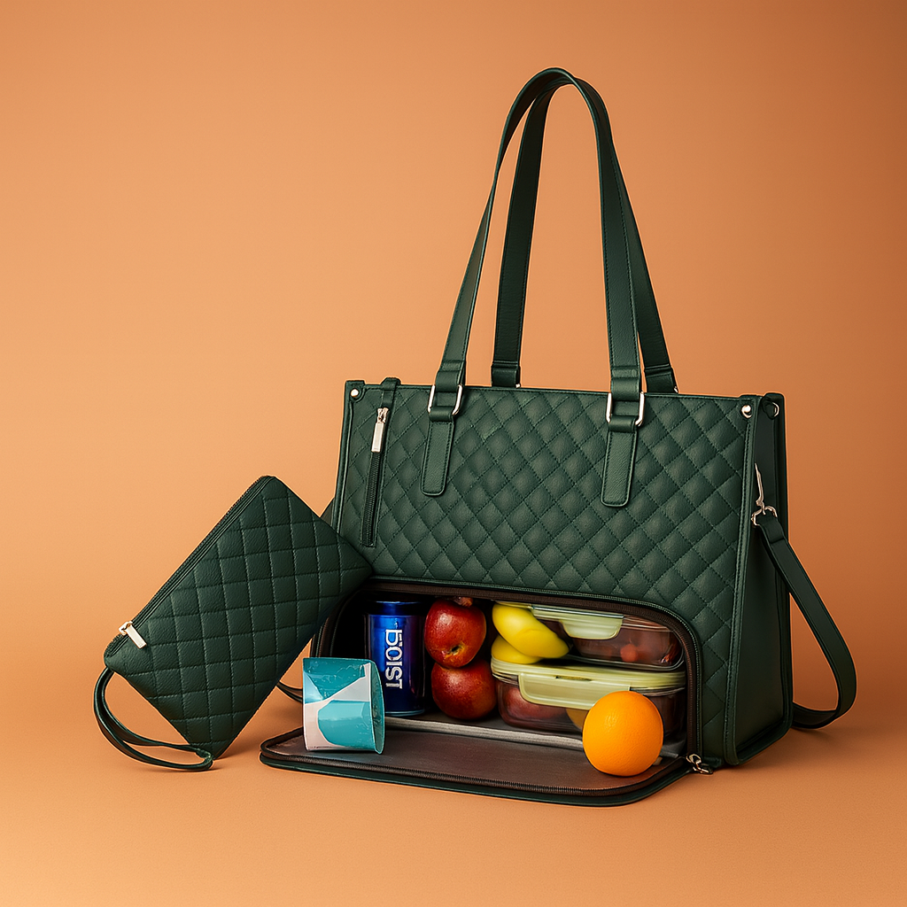 Totebag mit Lunchfach