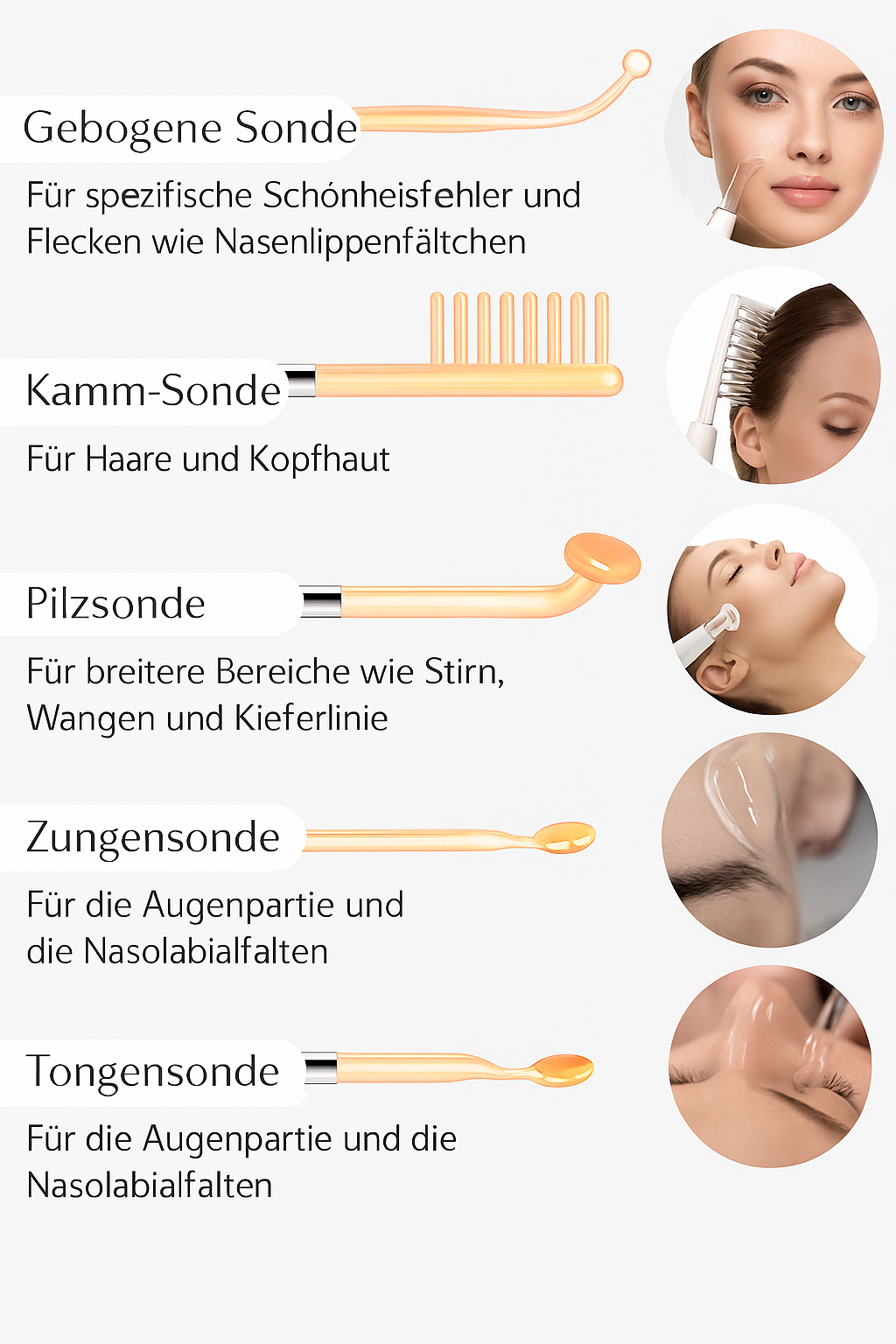 DermaGlow Pro – Hochfrequenz-Therapie für Haut & Haar