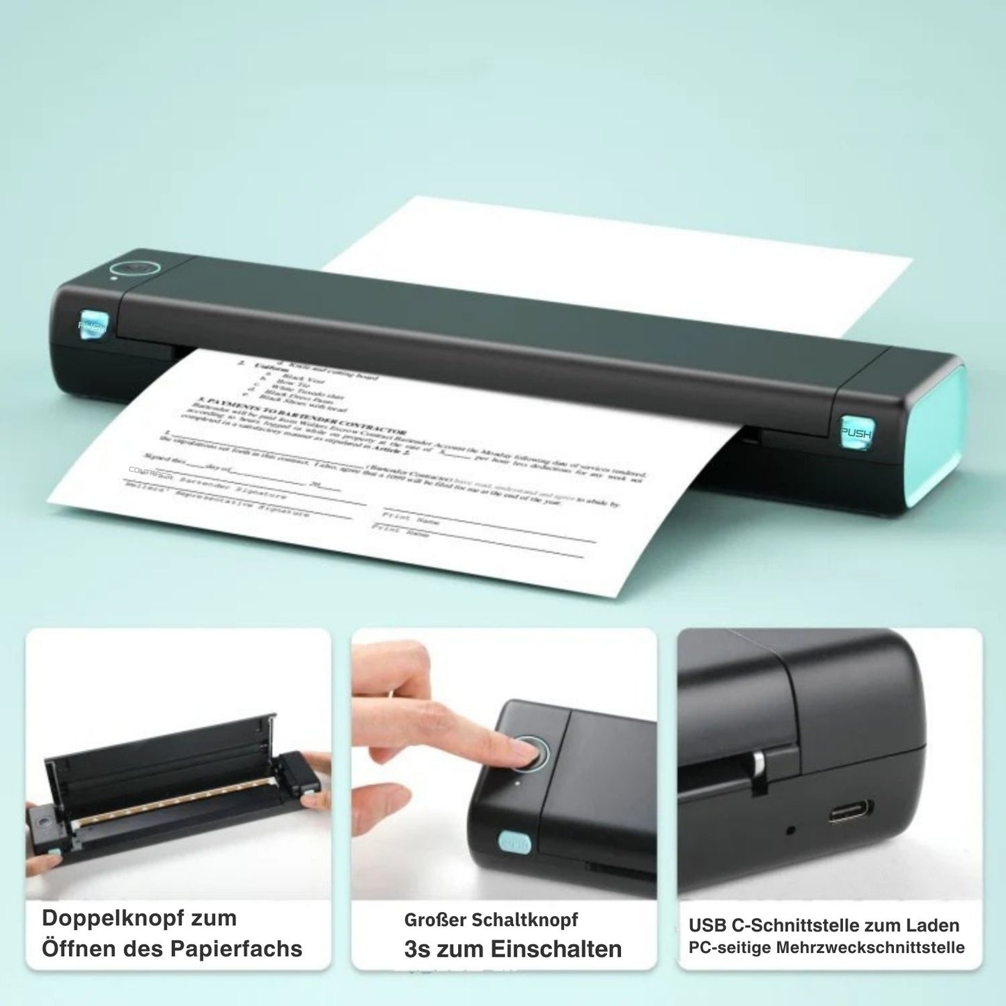 FlexiPrint - Mobiler Drucker für unterwegs