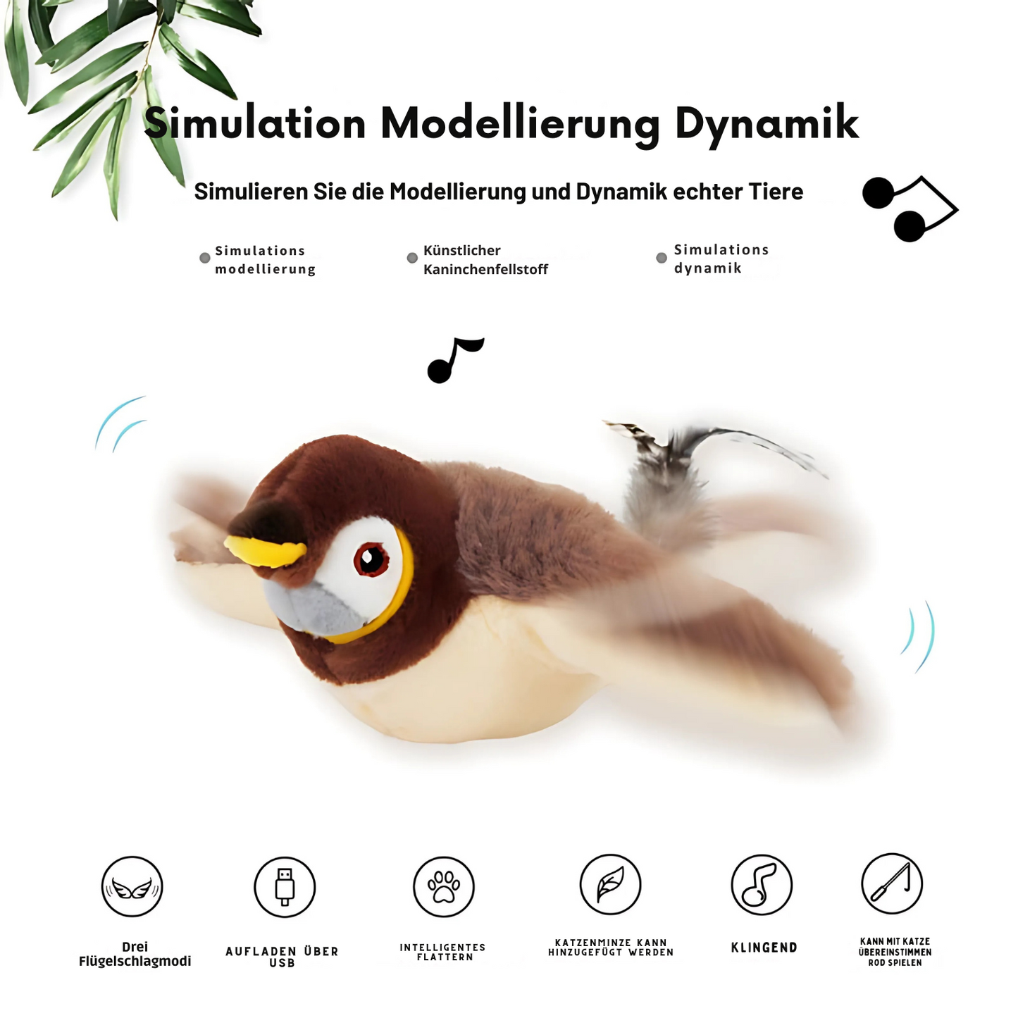 Flappy Bird Katzenspielzeug