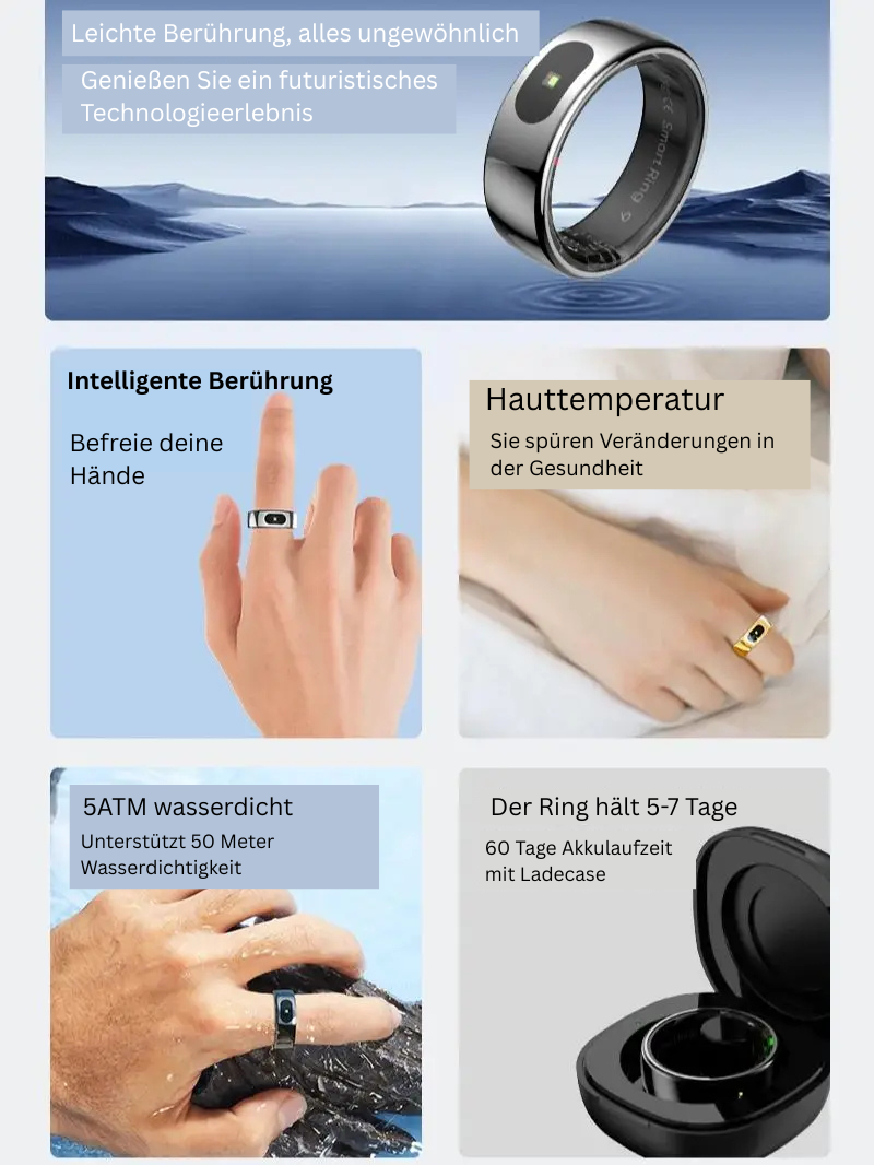 PulseOne – Der smarte Ring für Gesundheit, Stil & Performance