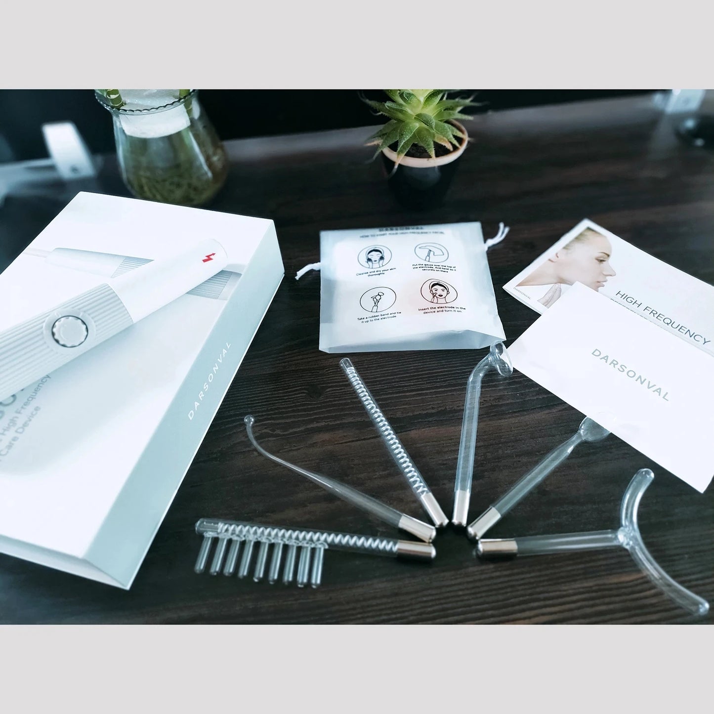 DermaGlow Pro – Hochfrequenz-Therapie für Haut & Haar