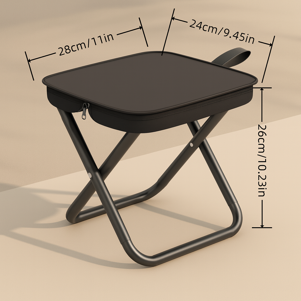 ChairGo: Tragbarer Klappstuhl – flexibel, leicht & platzsparend