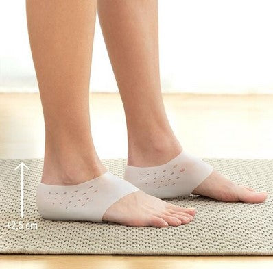 Invisible insoles for enlargement