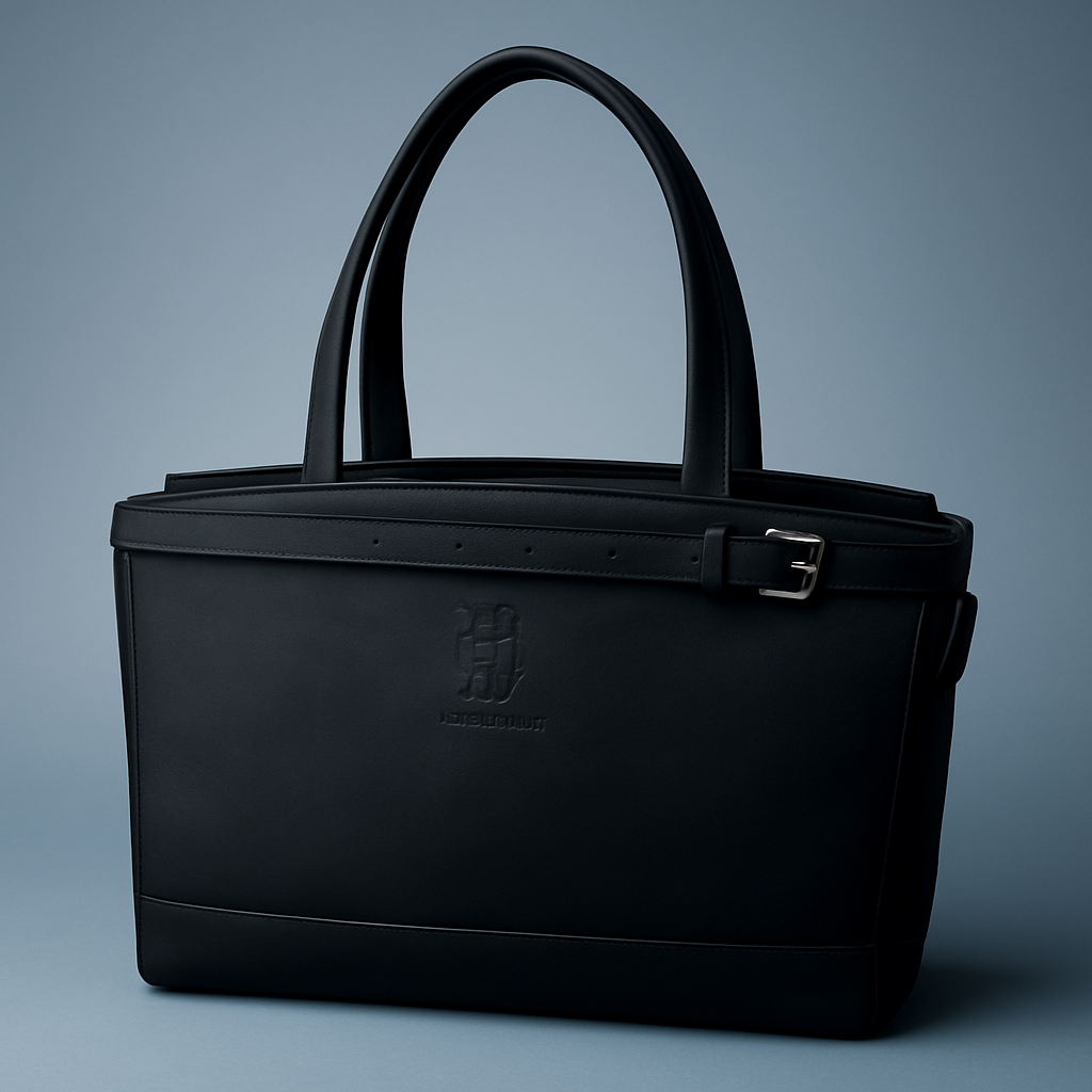 Leder-Organizer: Isoliertes Laptopfach + Schlüssel-Wallet