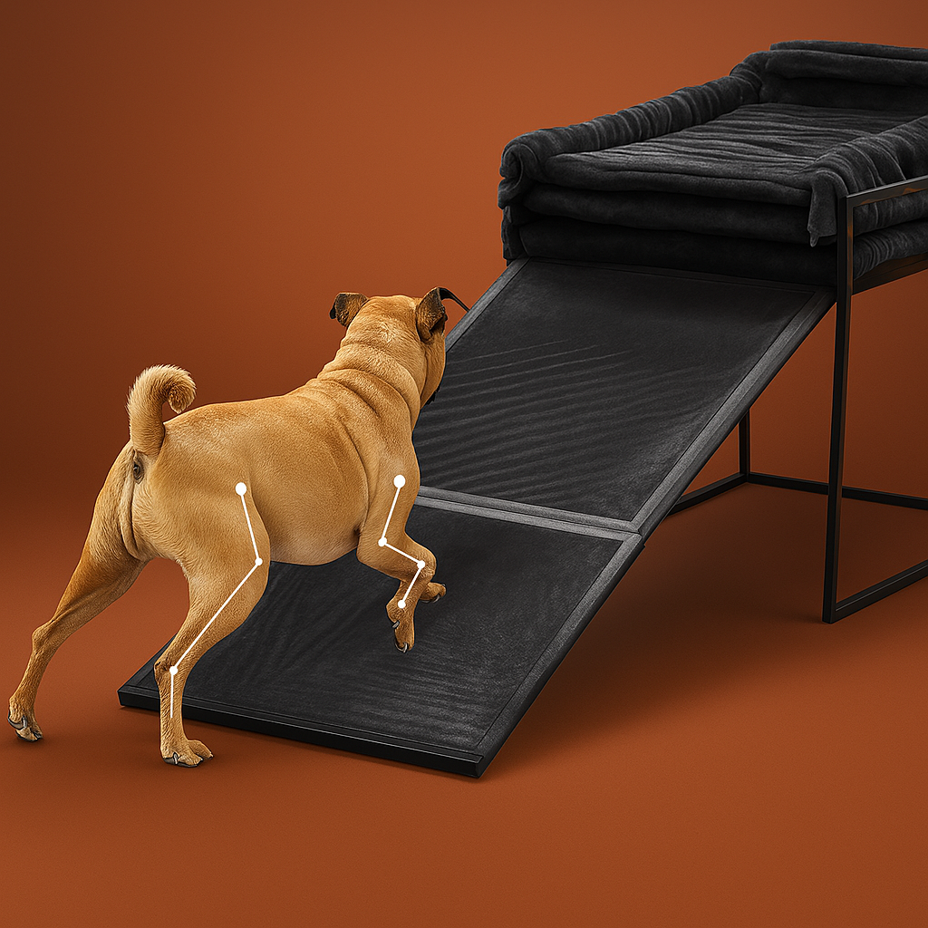 Paws & Relax – Der Premium-Haustierstuhl mit Rampe