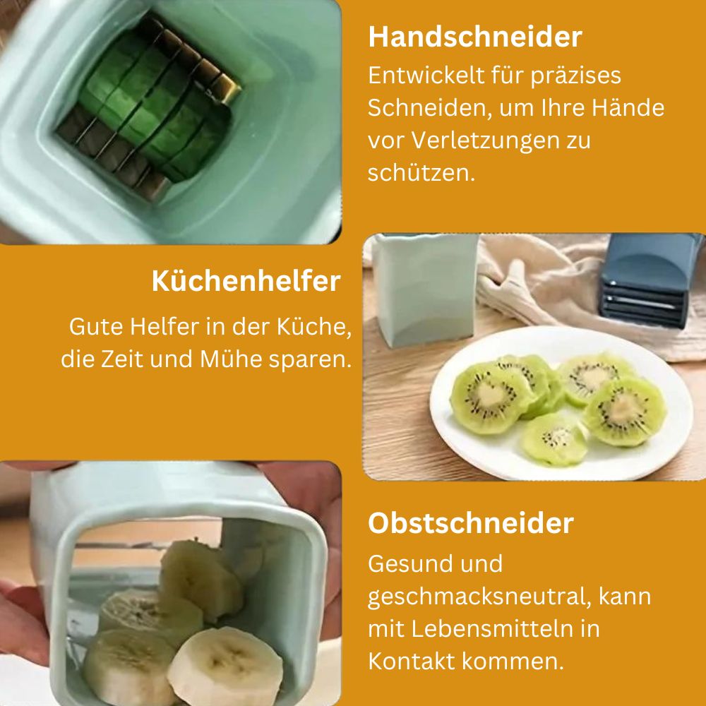 QuickSlicer: Multifunctional fruit and vegetable cutter