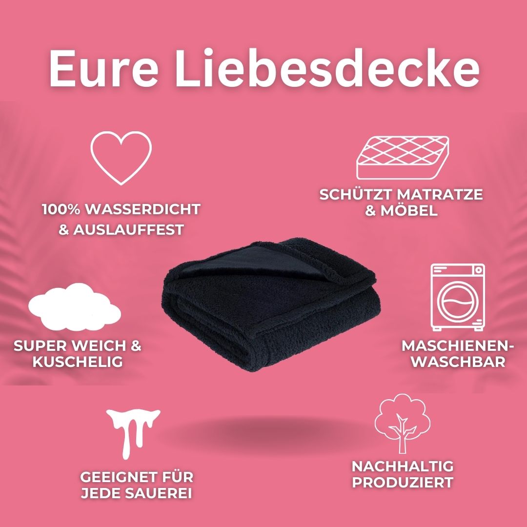 Waterproof blanket for romantic couples