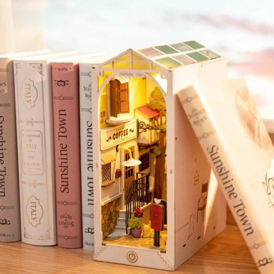 Magic Book Nook: DIY Wooden Puzzle for Book Lovers