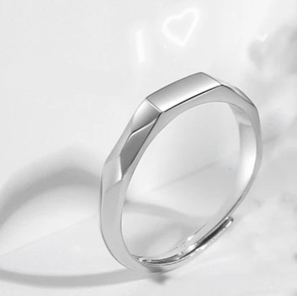 Love Reflection Couple Ring