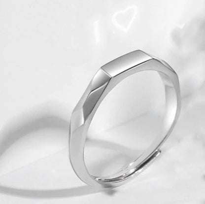 Love Reflection Couple Ring