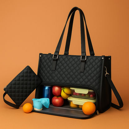 Totebag mit Lunchfach