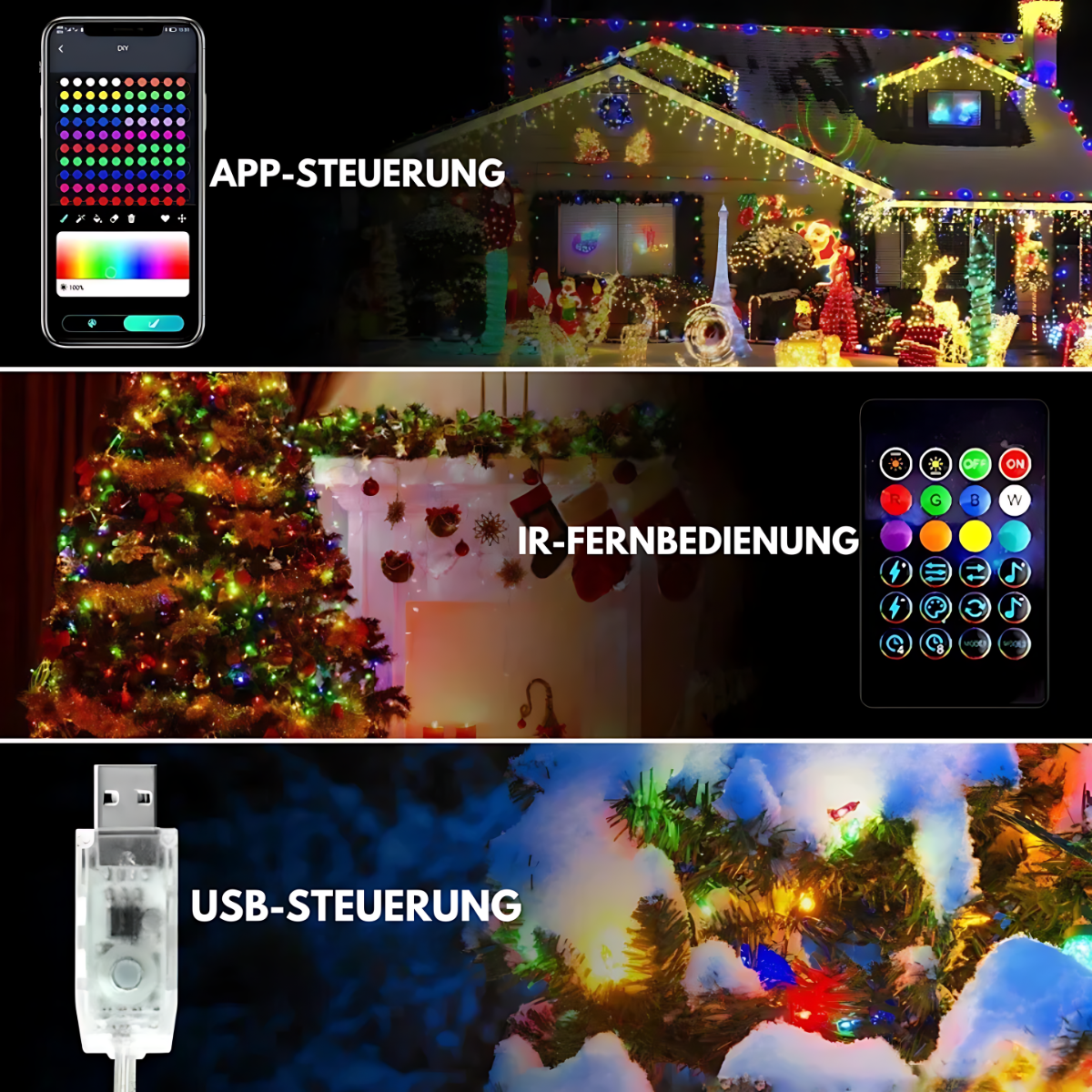 LumiFlex Weihnachtsbeleuchtung