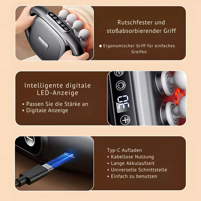6-head body massager