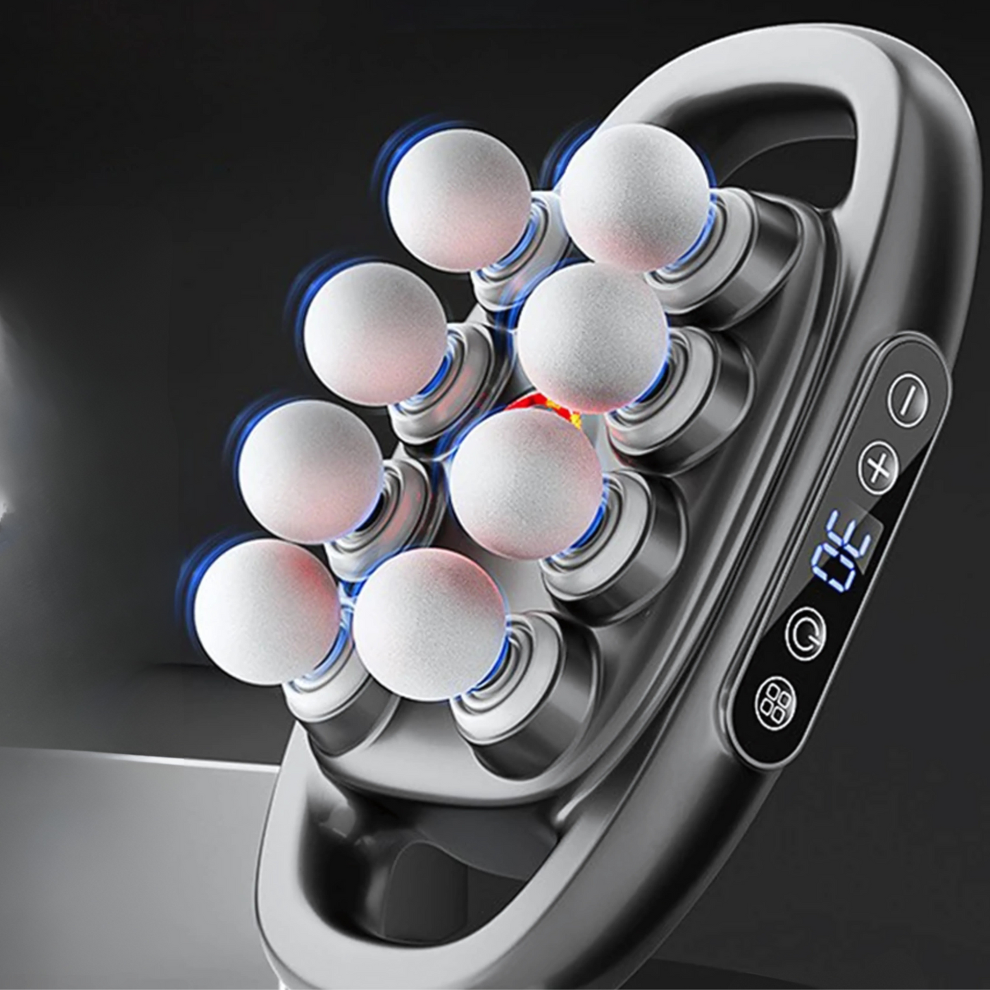 6-head body massager