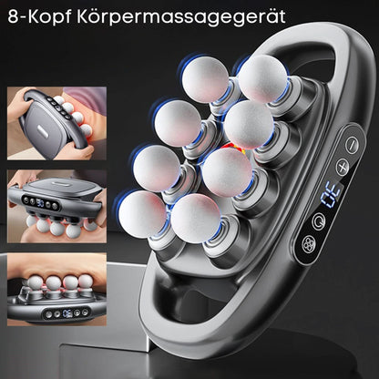 6-head body massager