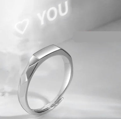 Love Reflection Couple Ring