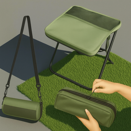 ChairGo: Tragbarer Klappstuhl – flexibel, leicht & platzsparend