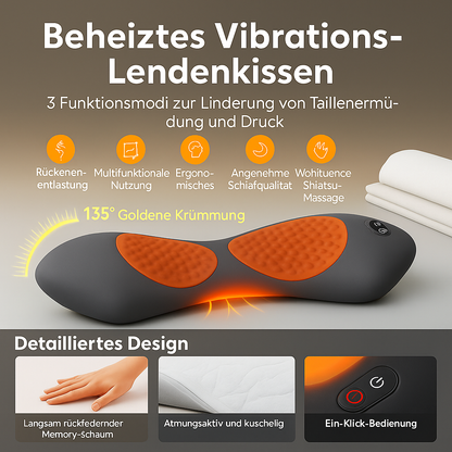 Lendenstützkissen - Dreifach-Fusionsmassagegerät