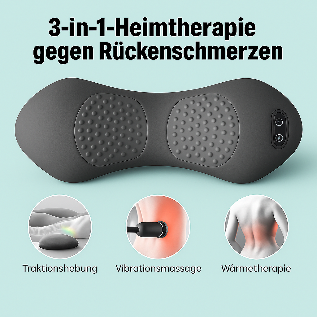 Lendenstützkissen - Dreifach-Fusionsmassagegerät